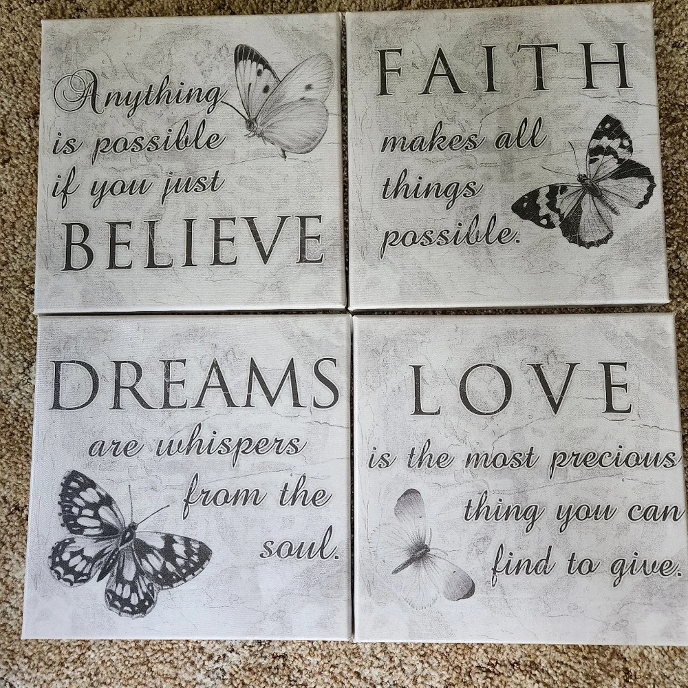Butterfly wall decor - Picture 1 of 5